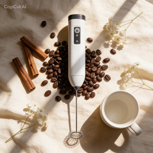 Brewhaven Wireless Frother — Café Quality Lattes at Home in 60 Seconds