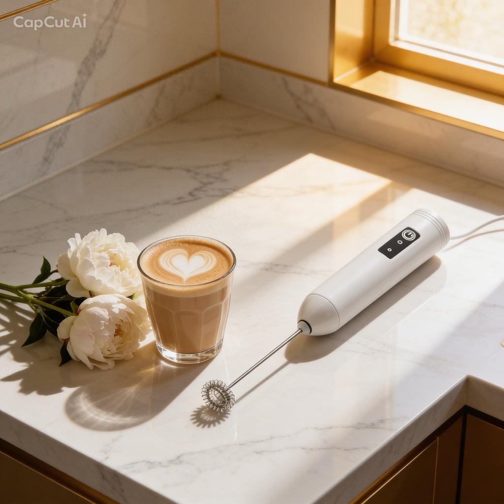 Brewhaven Wireless Frother — Café Quality Lattes at Home in 60 Seconds