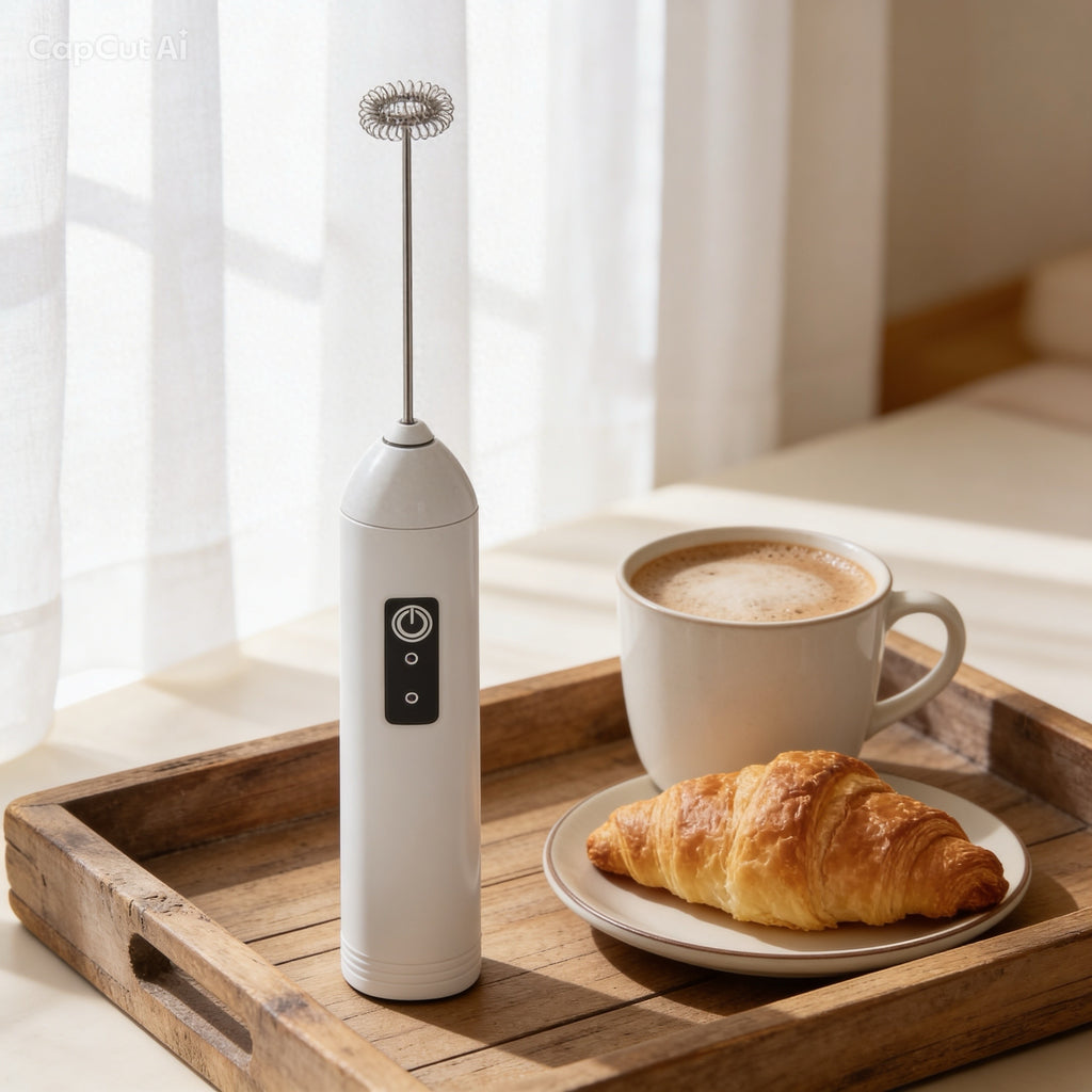 Brewhaven Wireless Frother — Café Quality Lattes at Home in 60 Seconds