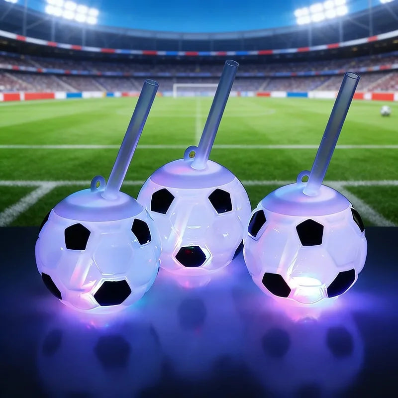 Soccer Fan Tumbler | 710ML Reusable Stadium Cup