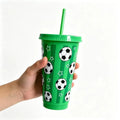 Game Day Football Tumbler 24oz